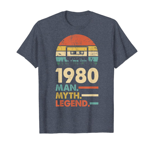 Vintage 1980 Made in 1980 40th birthday 40 years old Gift T-Shirt-356317