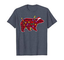 Load image into Gallery viewer, Christmas Decorations Red Plaid Buffalo Bear Xmas Pajamas T-Shirt
