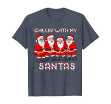 Load image into Gallery viewer, Chillin With My Santas Christmas Boys Girls Kids Xmas T-Shirt
