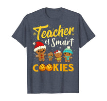 Load image into Gallery viewer, Christmas Teacher Of Smart Cookies Funny Teacher Xmas Gift T-Shirt
