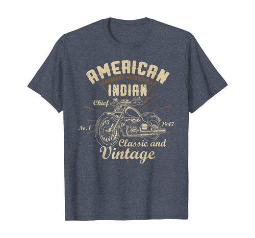 Retro Vintage American Motorcycle Indian for Old Biker Gifts T-Shirt