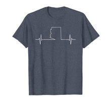 Load image into Gallery viewer, Arizona Heartbeat T Shirt US States Lover Pulse Gift Tee
