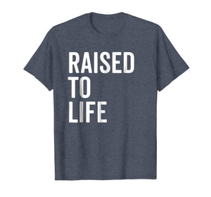Raised To Life Shirt Christian Baptism New Believer Gift Tee