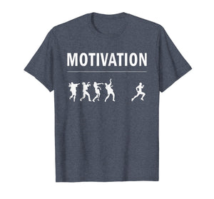 Motivation for Running - Zombie Apocalypse T Shirt, Original