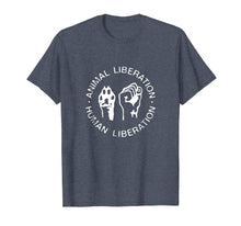 Load image into Gallery viewer, Animal Rights Liberation Vegan Vegetarian T-Shirt
