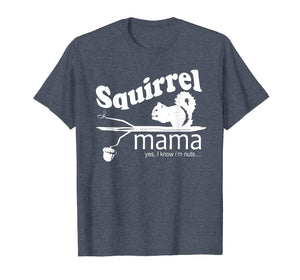 Squirrel Mama T-Shirt For Women