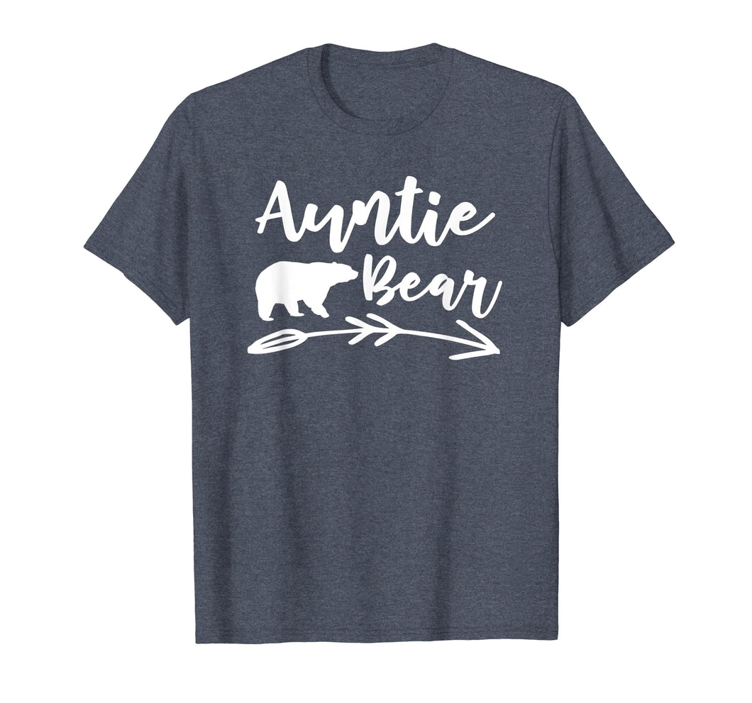 Auntie Bear T Shirt - Gift for Aunt Camping Lovers