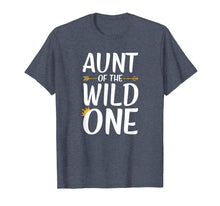 Load image into Gallery viewer, Aunt Of The Wild One Thing Shirt Womens 1st Birthday Gift

