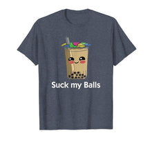 Load image into Gallery viewer, Boba Tea Tshirt Suck my Balls bubble drink Funny TeeShirt
