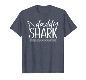 Mens Daddy Shark Doo Doo Fathers Day Gift T-Shirt