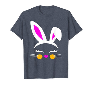 Cute Easter Bunny T Shirt Gift for Teen Tween Little Girl
