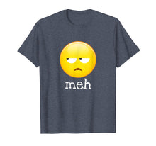 Load image into Gallery viewer, Meh Bored Emoji Face T-Shirt
