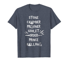 Load image into Gallery viewer, Stone Chamber Prisoner Goblet Order Prince Hallows Tshirt
