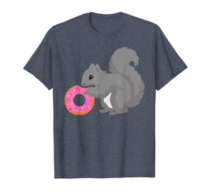 Squirrel T Shirt Donut Doughnut Kids Gift Apparel Costume