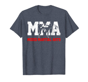 MMA T-Shirt Kickboxin Tshirt Gift Tee Fighter
