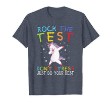 Load image into Gallery viewer, Rock The Test Funny School Professor Teacher Joke T-Shirt
