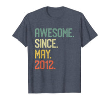 Load image into Gallery viewer, Awesome Since May 2012 T-shirt Vintage 7th Birthday Gift

