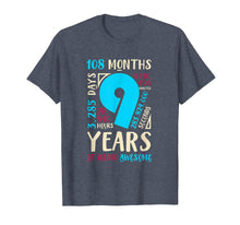 Load image into Gallery viewer, 9th Birthday Gifts Son Daughter Nine 9 Year Old Boys Girls T-Shirt
