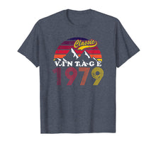 Load image into Gallery viewer, Retro Vintage 40th birthday 1979 Gifts T-Shirt
