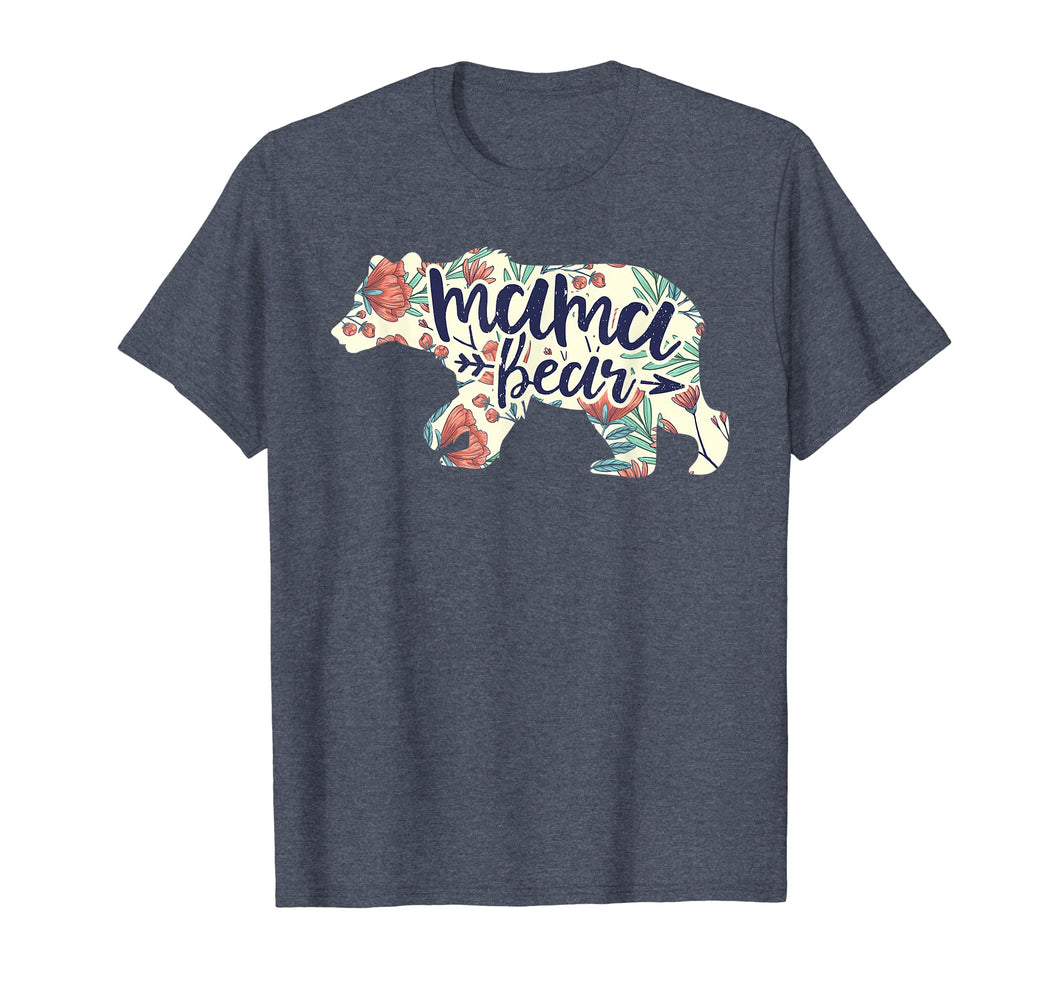 Mama Bear Mothers Day Gift T-Shirt For Women