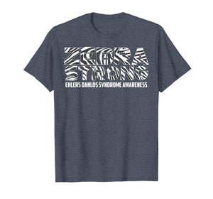 Cute Zebra Strong Ehlers Danlos Syndrome Awareness Tee Gift