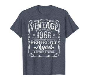 Made In 1966 Vintage T-Shirt 53rd Birthday 53 Years Old