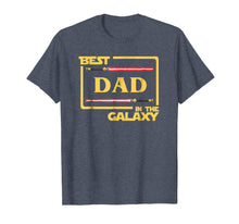 Load image into Gallery viewer, Mens Best Dad In The Galaxy Father&#39;s Day Gift T-Shirt
