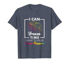 Load image into Gallery viewer, Photography Shirt Funny Freeze Time Power Men Women Kids Tee

