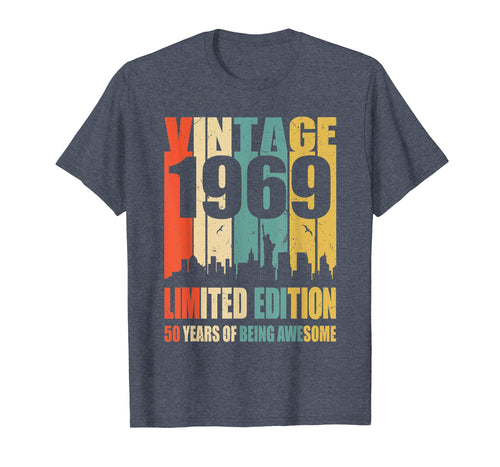 Funny shirts V-neck Tank top Hoodie sweatshirt usa uk au ca gifts for 50th Birthday Gift Idea Vintage 1969 T Shirt For Men Women 1544126