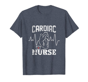 Cardiac Registered Nurse Cardiology Heart & T Shirt Design
