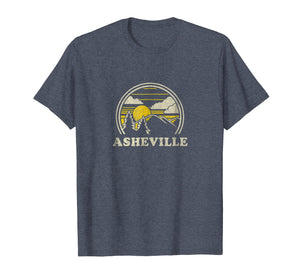 Asheville North Carolina NC T Shirt Vintage Hiking Mountains