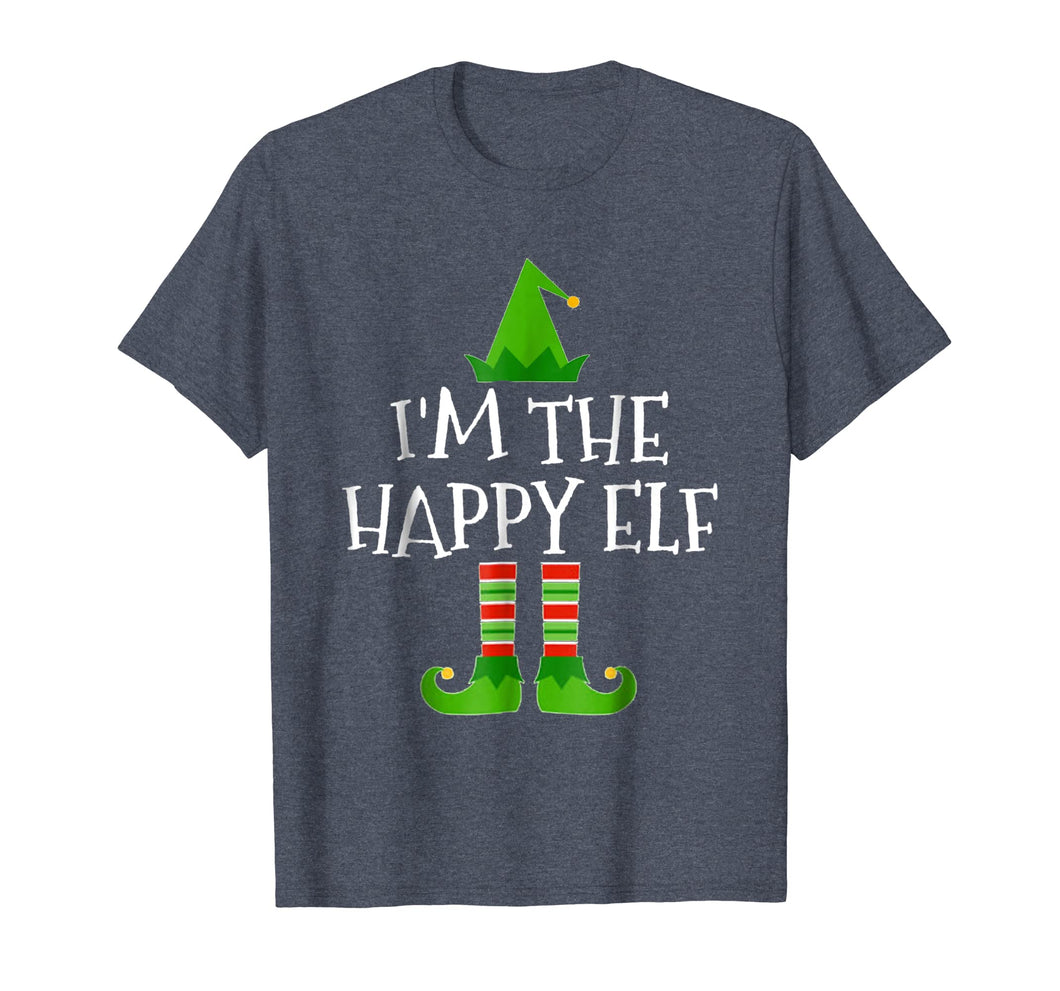 I'm The Happy Elf Matching Family Group Christmas T Shirt
