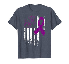 Load image into Gallery viewer, Lupus Awareness T-Shirt American Flag Tee Gift
