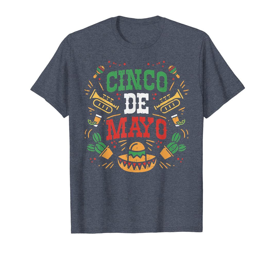 Music Festival Party Funny Mexican Cinco De Mayo Shirt