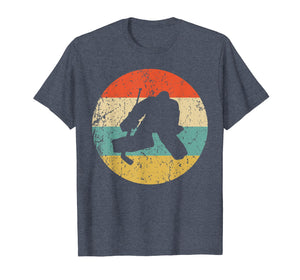 Hockey Vintage Retro Hockey Goalie T-Shirt
