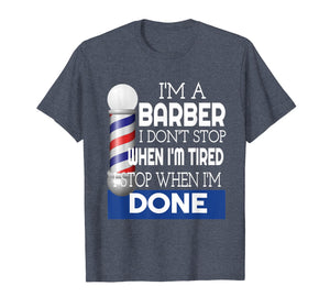 Barber Shirt Funny Barber College Graduation Gift