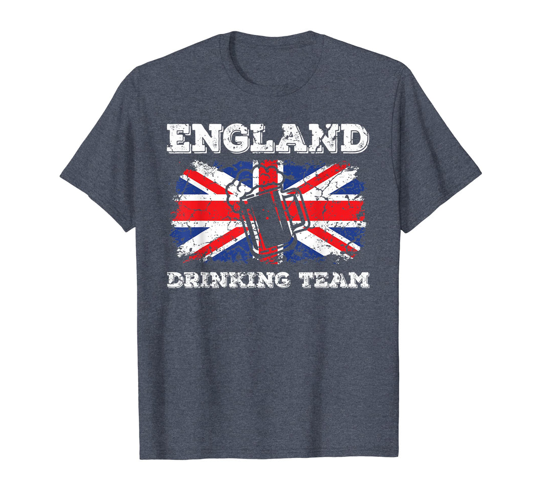 England Drinking Team T-Shirt Funny Beer Party Tee Gift