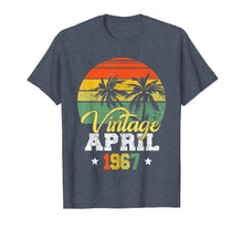 Load image into Gallery viewer, April 1967 T-shirt Retro Vintage 52nd Birthday Decoration
