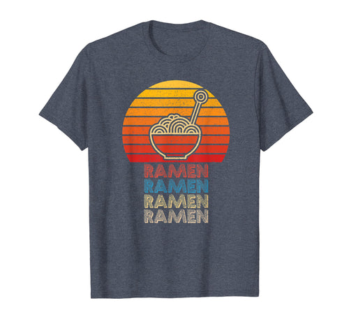 Vintage Ramen Noodle Lovers Retro T-shirt Gift Japanese.