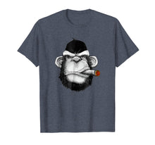 Load image into Gallery viewer, Monkey Cigar Gorilla Smoking Cigarette T-shirt
