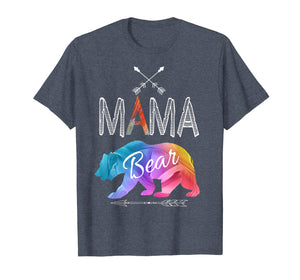 Men's Women's T Shirt Cute Mama Bear for Mather's Day