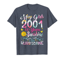 Load image into Gallery viewer, May Girls 2001 Shirt Are Sunshine Mixed With Hurricane Gift
