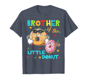 Brother Of The Little Donut Birthday Shirt Donut Shirt