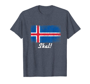 Skal Norwegian Flag Friendship Scandinavian Drinking T-Shirt