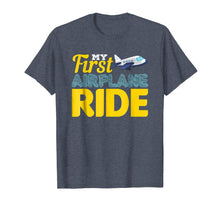 Load image into Gallery viewer, My First Airplane Ride Vacation T-shirt
