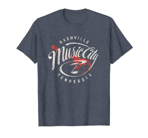 Nashville Music City USA Vintage T-shirt