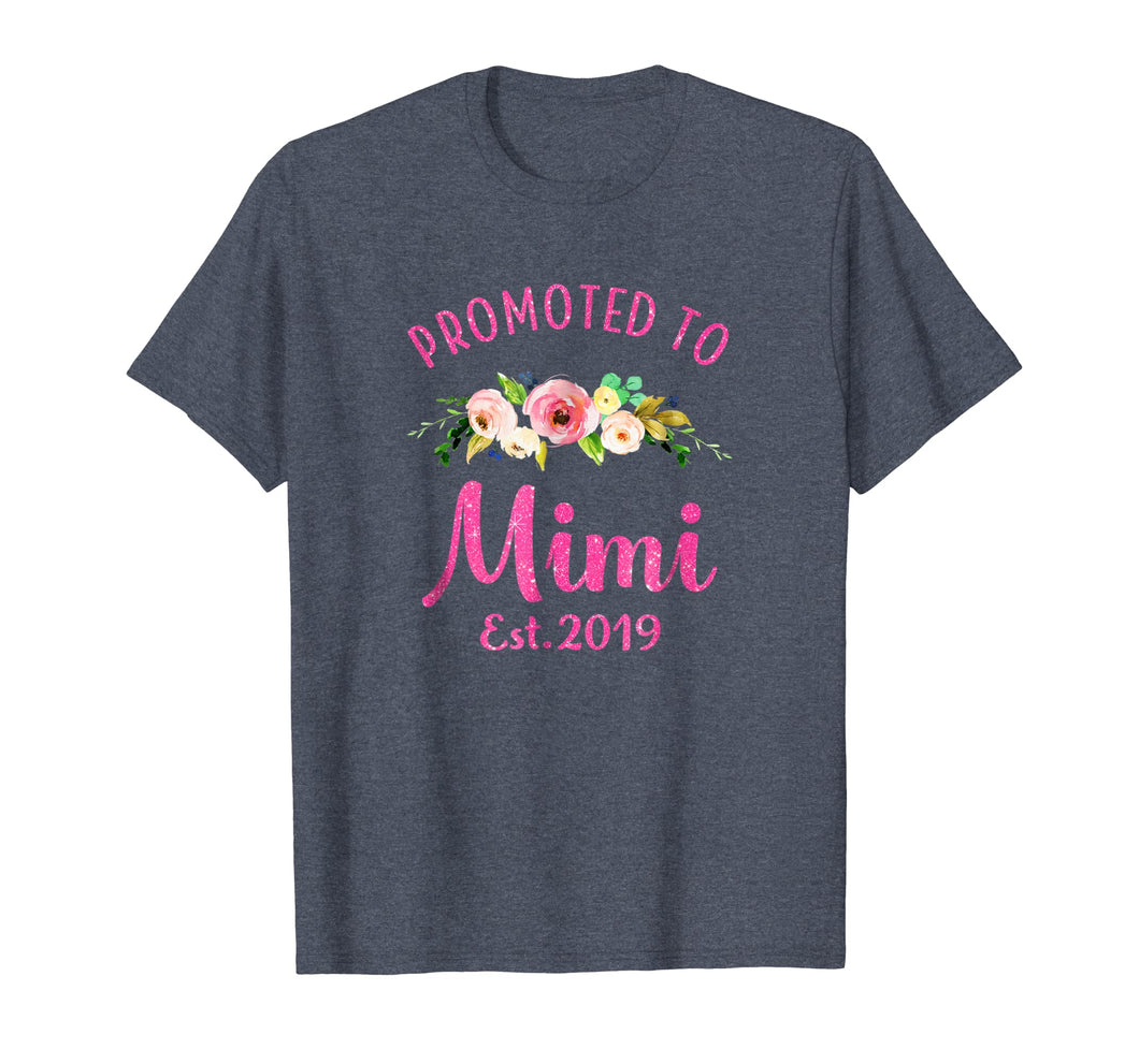 Promoted to Mimi Est 2019 New Grandma To Be Shirt
