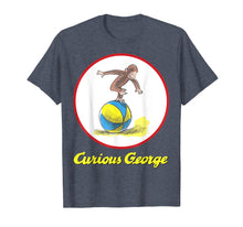 Load image into Gallery viewer, Curious George Having A Ball On The Beach Graphic T-Shirt
