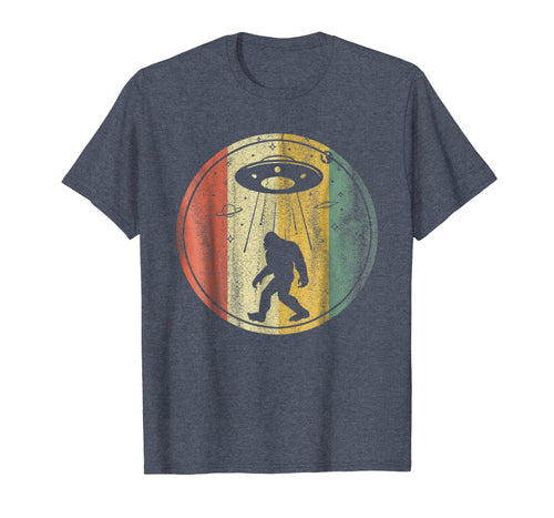 Vintage Retro Classic T-Shirt: Bigfoot Sasquatch Alien Gift
