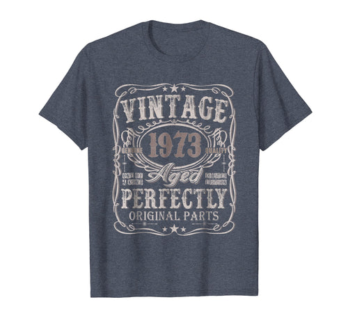 46 Years Old 1973 Vintage 46th Birthday T Shirt Decorations